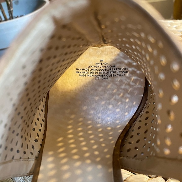 Nine West Beige Heeled Sandals - Picture 5 of 6